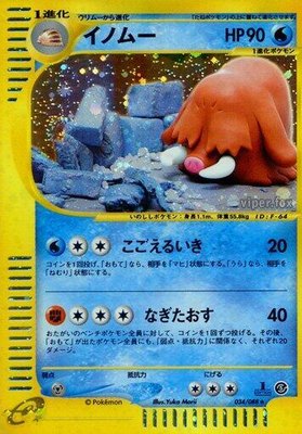 Piloswine, Mysterious Mountains