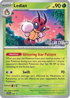 Ledian, Scarlet & Violet Promo Cards