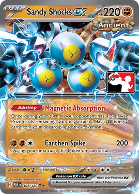 Sandy Shocks ex, Prize Pack Series Cards