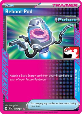 Reboot Pod, Prize Pack Series Cards