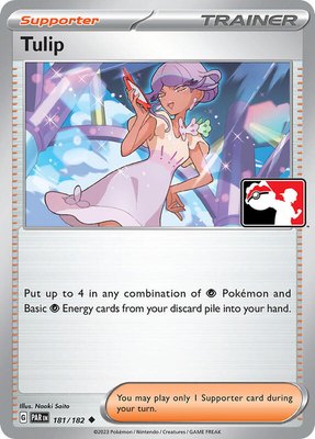 Tulip, Prize Pack Series Cards