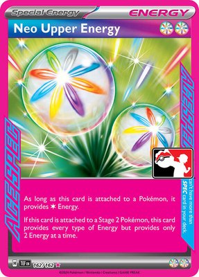 Neo Upper Energy, Prize Pack Series Cards