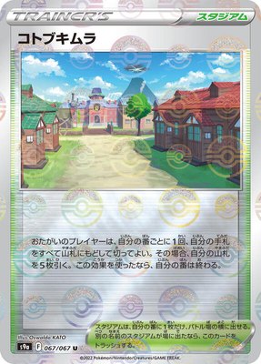 Jubilife Village (Poke Ball Pattern), Battle Region