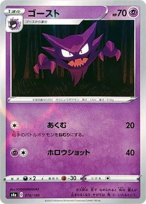 Haunter (Mirror Holofoil), Shiny Star V