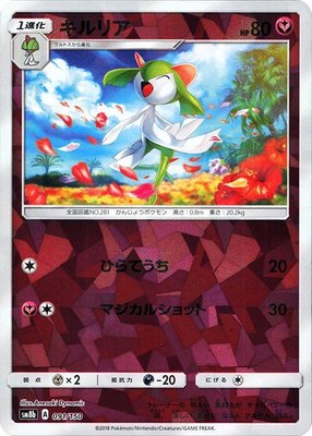 Kirlia (Mirror Holofoil), GX Ultra Shiny