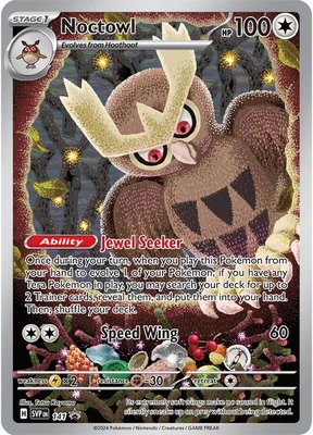 Noctowl, Scarlet & Violet Promo Cards