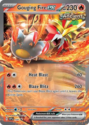 Gouging Fire ex, Scarlet & Violet Promo Cards