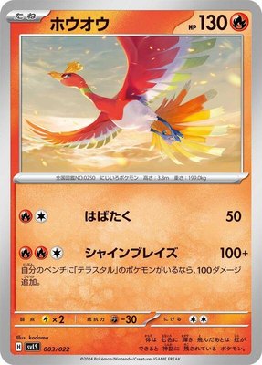 Ho-Oh, Ceruledge ex Stellar Tera Type Starter Set