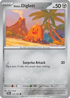 Alolan Diglett, Surging Sparks