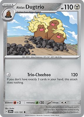 Alolan Dugtrio, Surging Sparks