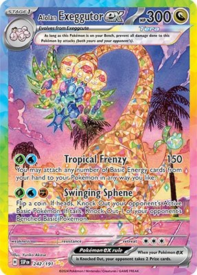 Alolan Exeggutor ex, Surging Sparks