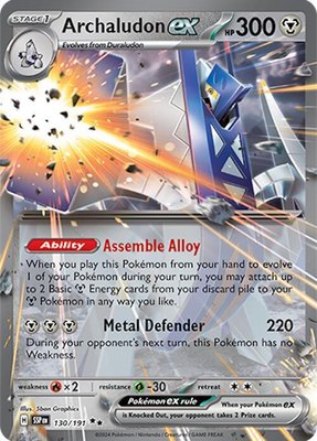 Archaludon ex, Surging Sparks