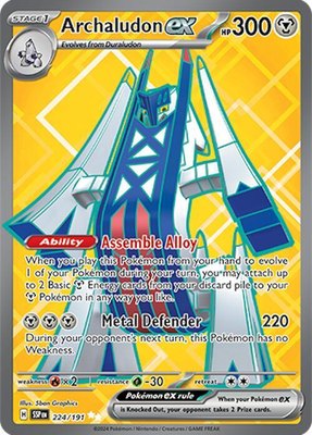 Archaludon ex, Surging Sparks
