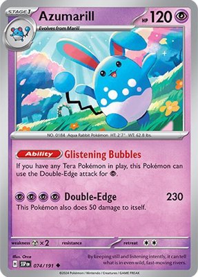 Azumarill, Surging Sparks