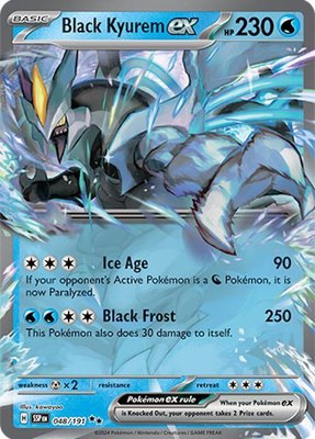 Black Kyurem ex, Surging Sparks