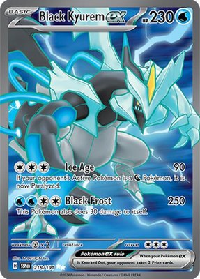 Black Kyurem ex, Surging Sparks