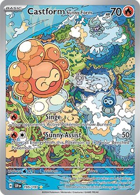 Castform Sunny Form, Surging Sparks