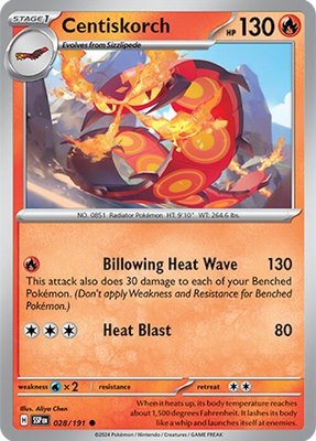 Centiskorch, Surging Sparks