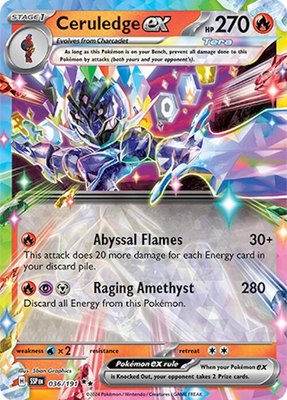 Ceruledge ex, Surging Sparks