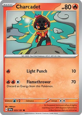 Charcadet, Surging Sparks