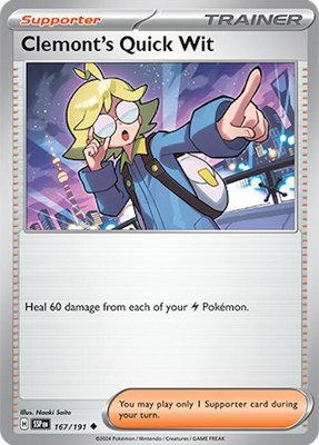 Clemont's Quick Wit, Surging Sparks
