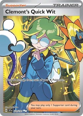 Clemont's Quick Wit, Surging Sparks