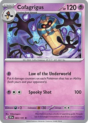 Cofagrigus, Surging Sparks