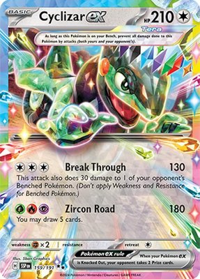 Cyclizar ex, Surging Sparks