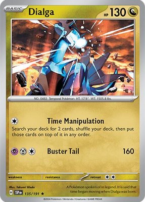 Dialga, Surging Sparks