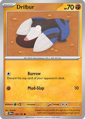 Drilbur, Surging Sparks
