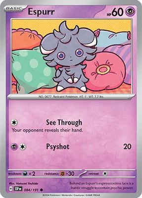 Espurr, Surging Sparks