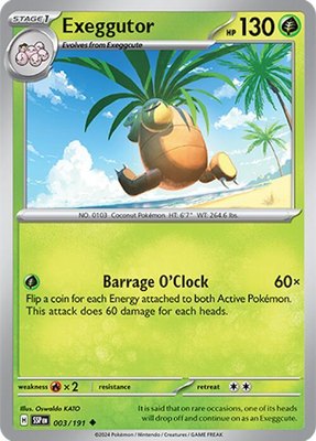 Exeggutor, Surging Sparks