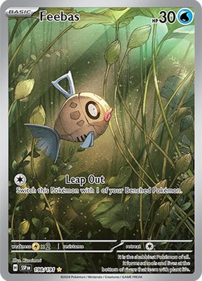 Feebas, Surging Sparks