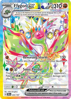 Flygon ex, Surging Sparks