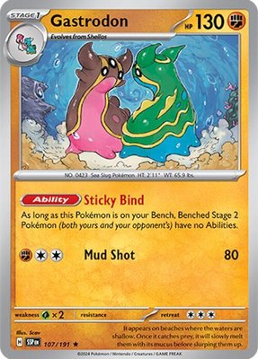 Gastrodon, Surging Sparks