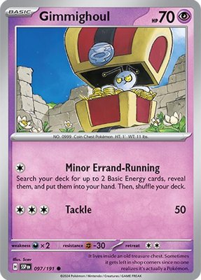 Gimmighoul, Surging Sparks