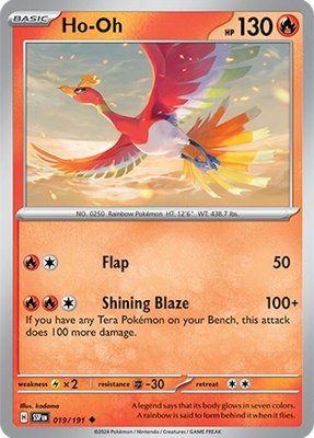 Ho-Oh, Surging Sparks