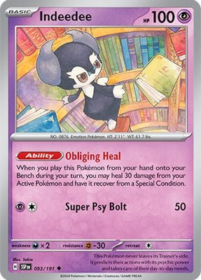Indeedee, Surging Sparks