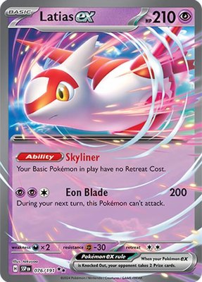 Latias ex, Surging Sparks