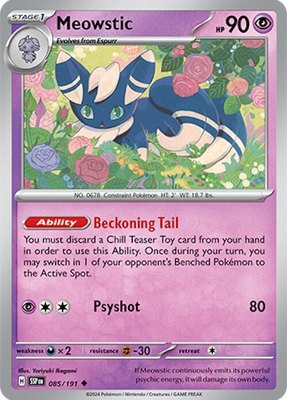 Meowstic, Surging Sparks