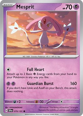 Mesprit, Surging Sparks
