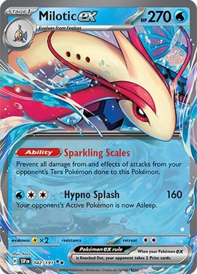 Milotic ex, Surging Sparks