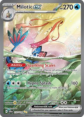Milotic ex, Surging Sparks