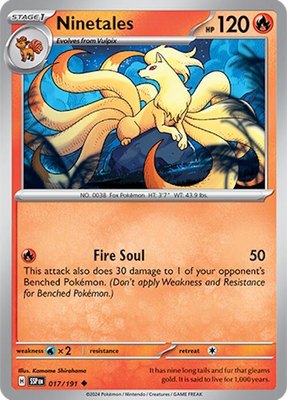 Ninetales, Surging Sparks