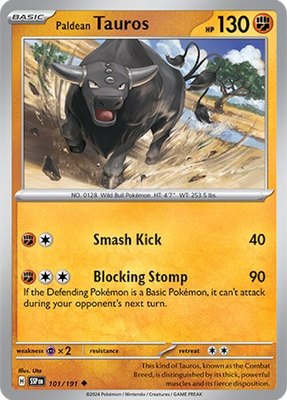 Paldean Tauros, Surging Sparks
