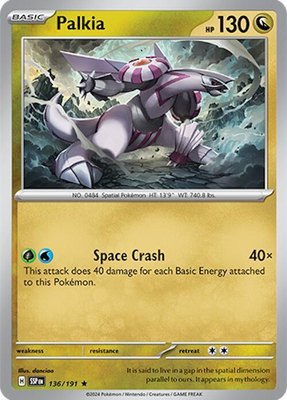 Palkia, Surging Sparks