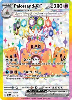 Palossand ex, Surging Sparks