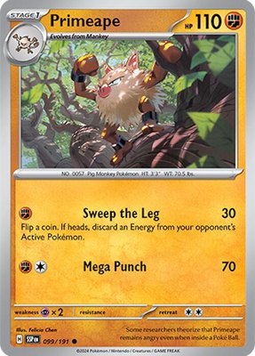 Primeape, Surging Sparks