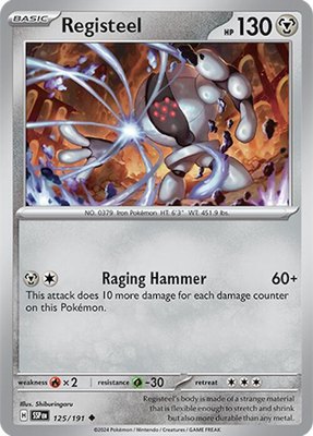 Registeel, Surging Sparks