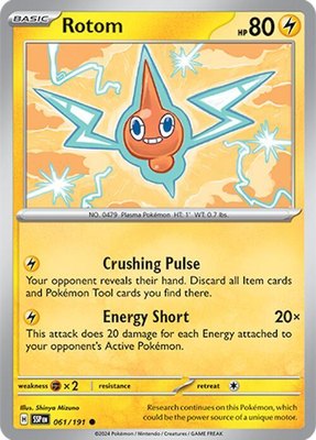 Rotom, Surging Sparks